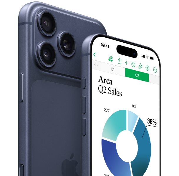 iPhone z aplikacją biznesową